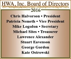 HWA 2016 Board of Directors